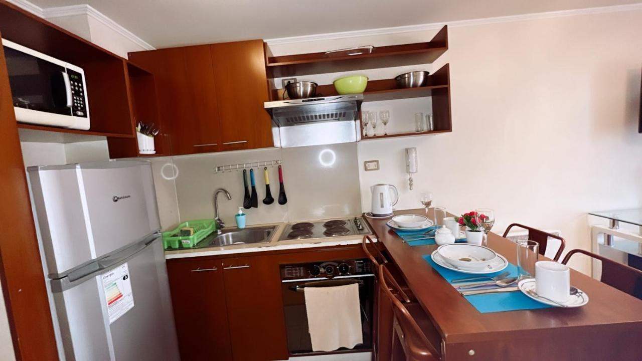 Apartamentos Bulnes ซานติอาโก ภายนอก รูปภาพ