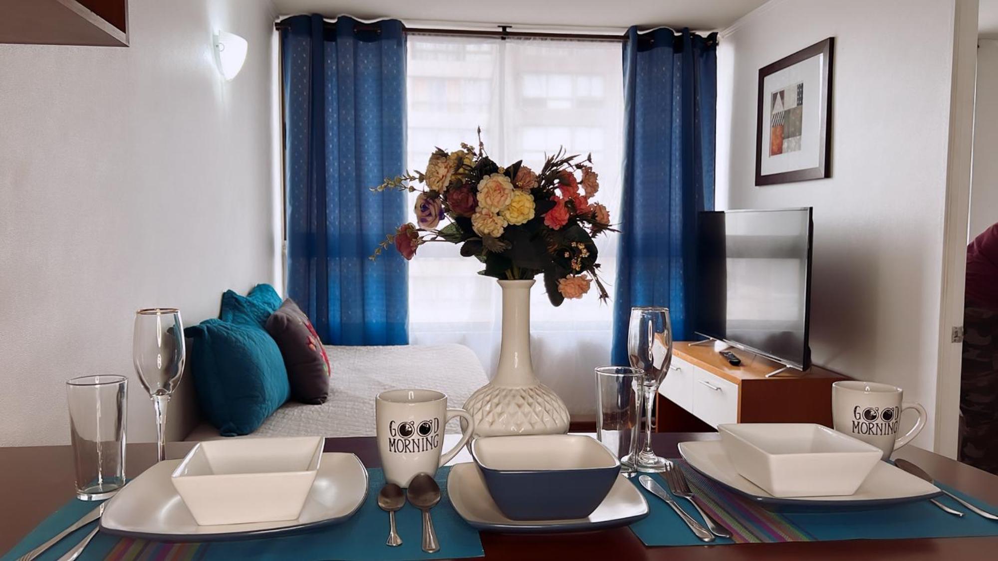 Apartamentos Bulnes ซานติอาโก ภายนอก รูปภาพ